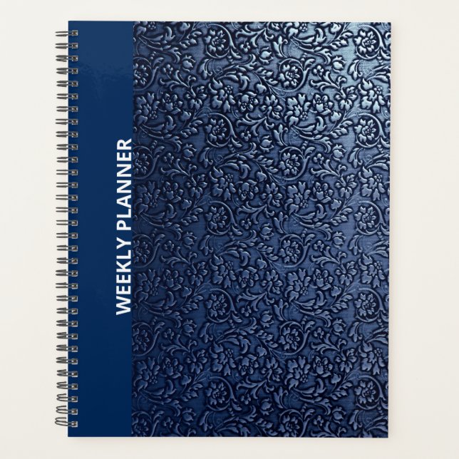 BLUE WEEKLY PLANNER PLANER (Vorderseite)