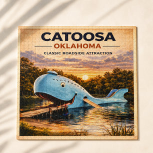Blue Whale Route 66 Roadside-Abenteuer Puzzle