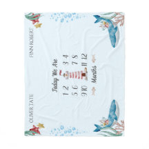 Blue Whales Twin Baby Milestone