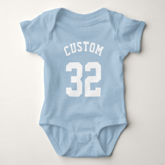 Blue & White Baby | Sports Jersey Design Strampler