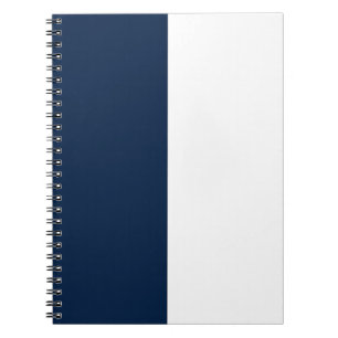 Blue & White CUSTOM Notizblock