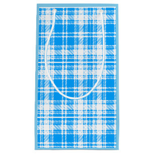 Blue & White Paper Geschenktasche Kleine Geschenktüte