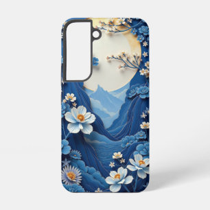 Blue & White Porcelain Handy Case - Traditionelle Samsung Galaxy Hülle