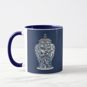 Blue & White Porcelain Vase von Vision Studio Tasse