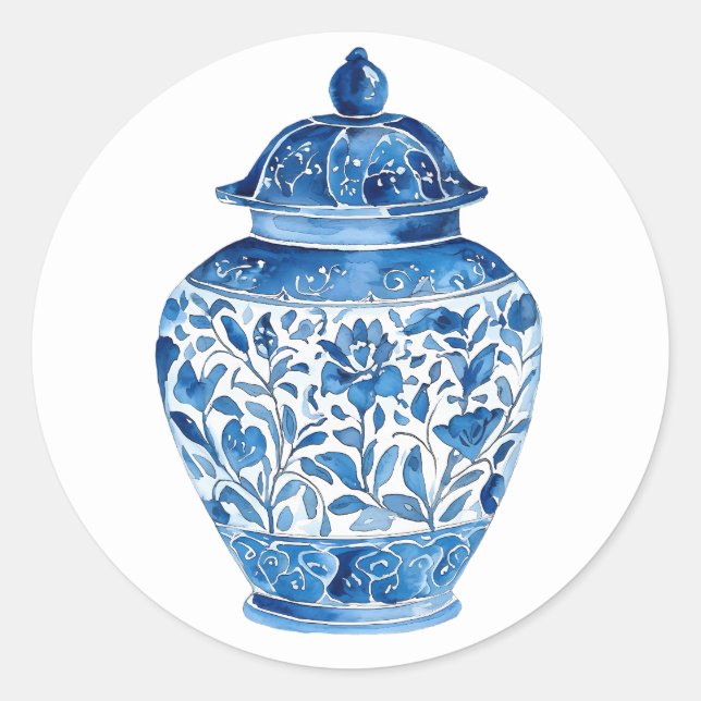 Blue white stickers (Vorderseite)