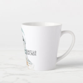 Blue White Weihnachtsmannmütze Scarf Siegel Weihna Milchtasse