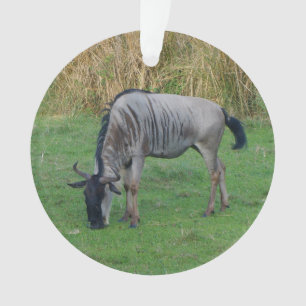 Blue Wildebeest #1 Ornament