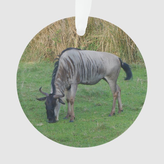 Blue Wildebeest #1 Ornament (Vorderseite)