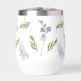 Blue Wildflower Watercolor 