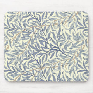 Blue Willow Bough (von William Morris) Mousepad