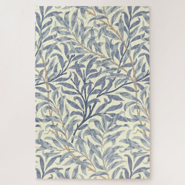 Blue Willow Bough (von William Morris) Puzzle (Vertikal)