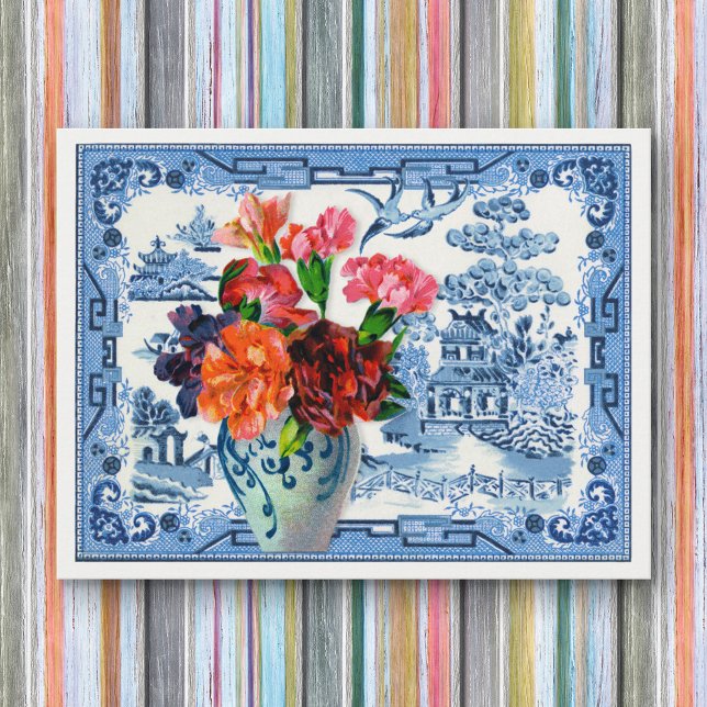 Blue Willow Greetings Postkarte (Von Creator hochgeladen)