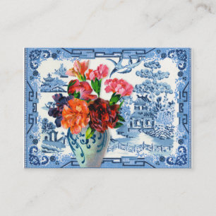 Blue Willow Greetings Visitenkarte