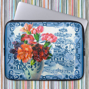 Blue Willow Laptop Sleeve
