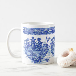 Blue Willow Turtle Tortoise Isle of Animals Fun Kaffeetasse