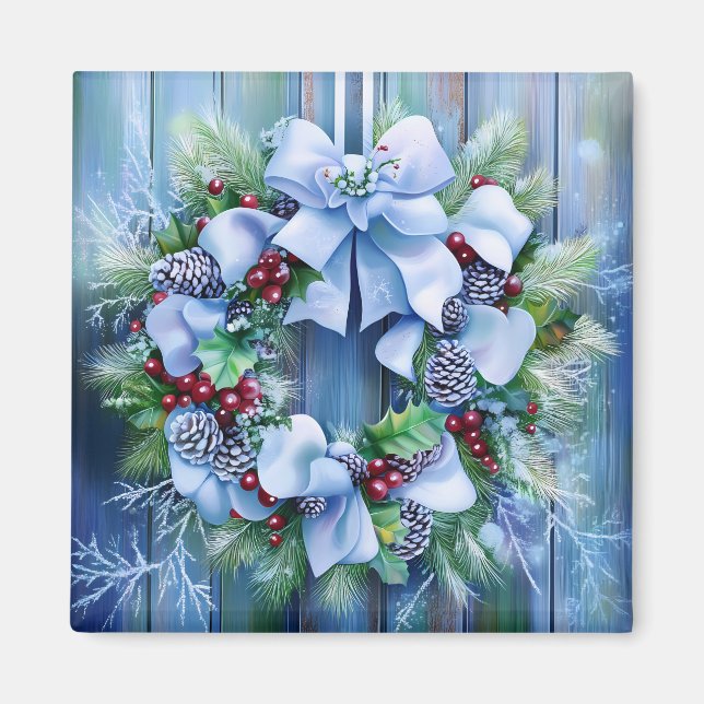 Blue Winter Magnet (Vorne)