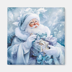 Blue Winter Magnet