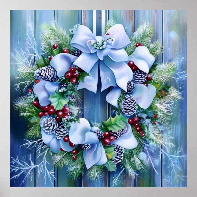 Blue Winter Poster (Vorne)