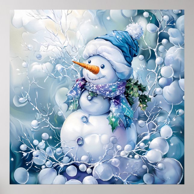 Blue Winter Poster (Vorne)