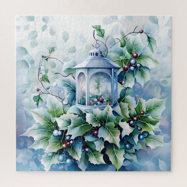 Blue Winter Puzzle (Vertikal)