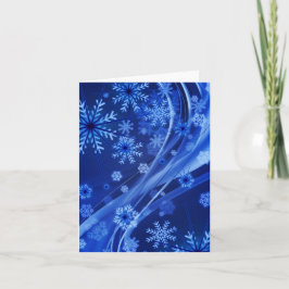 Blue Winter Snowflakes Weihnachten