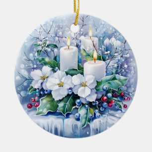 Blue Winter Weihnachtsschmuck