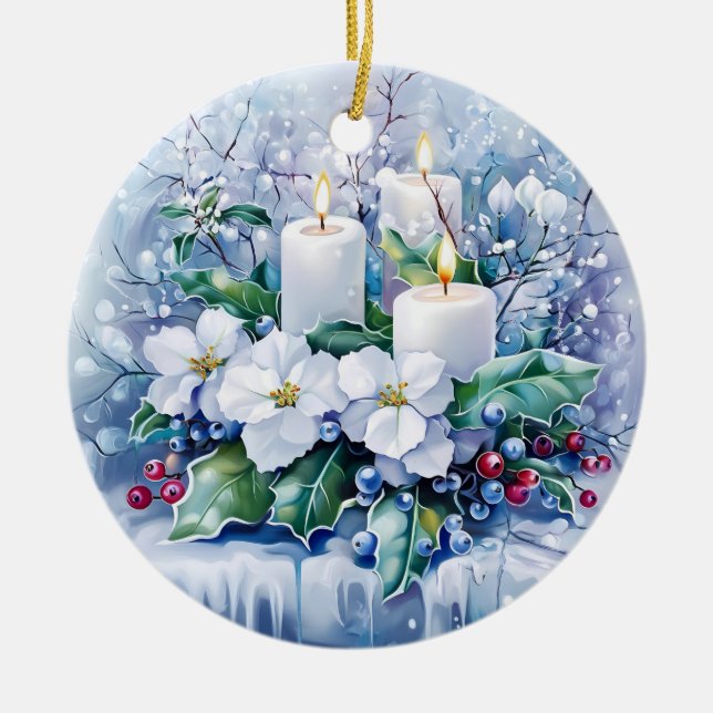 Blue Winter Weihnachtsschmuck (Vorne)