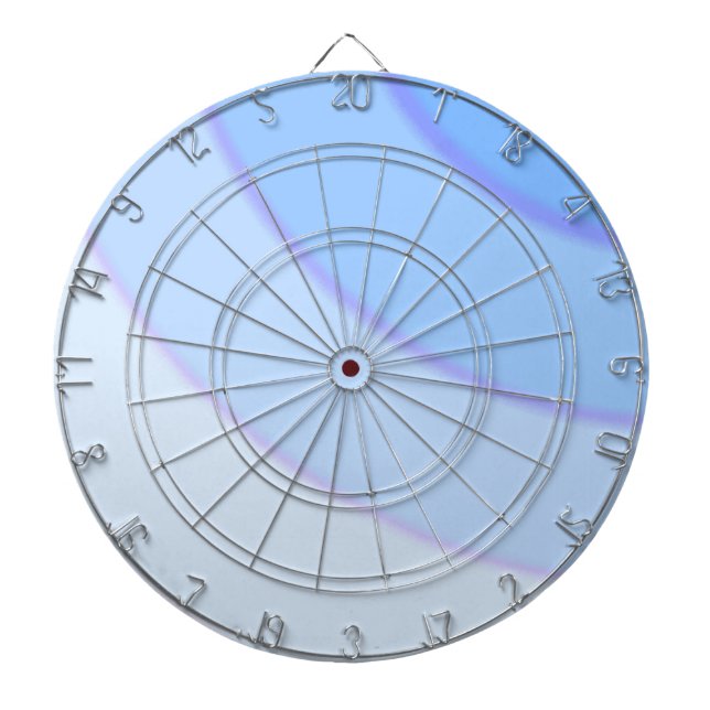 Blue Wirbel Dartboard Dartscheibe (vorne)