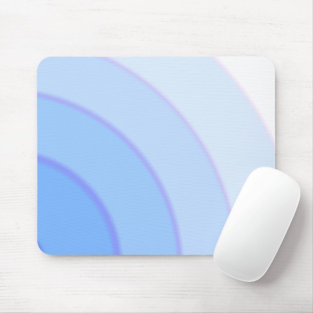Blue Wirbel Mouse pad Mousepad (Mit Mouse)