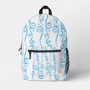 Blue Wirbel Rucksack