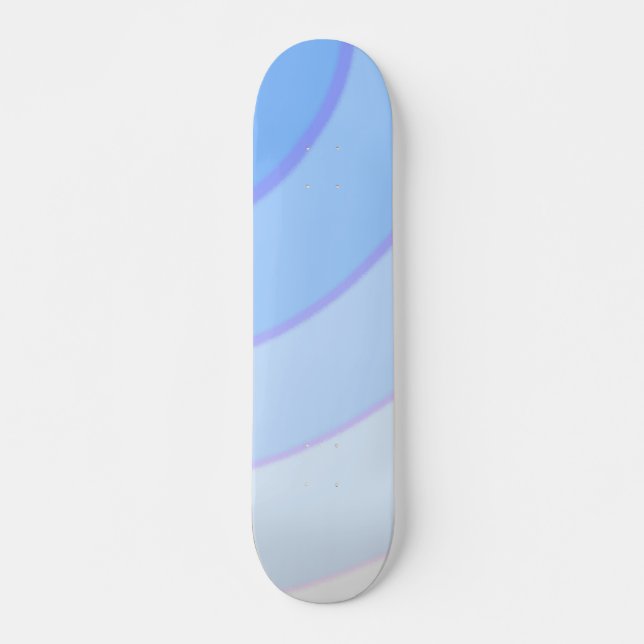 Blue Wirbel Skateboard (Vorne)