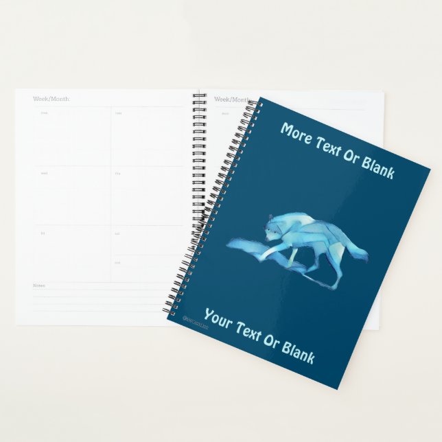 Blue Wolf Notebook Planer (Anzeige)