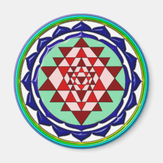 BLUE YANTRA MAGNET