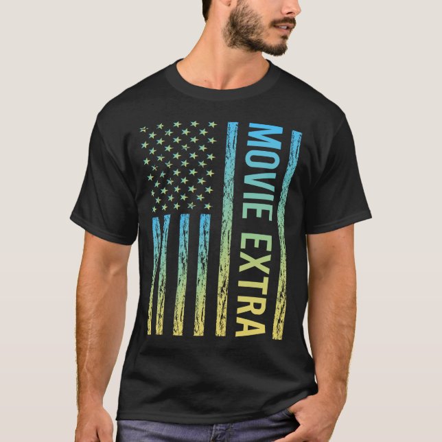 Blue Yellow Movie Extra T-Shirt (Vorderseite)