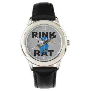Blue Youth Hockey Rink Rat Hockey Spieler Armbanduhr
