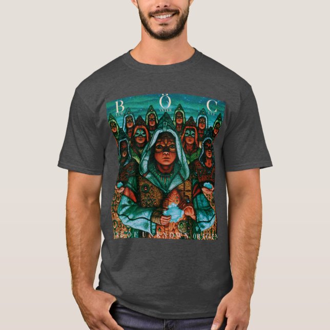 Blue yster Cult Fire of Unknown Origin T-Shirt (Vorderseite)