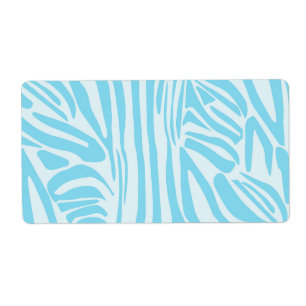 Blue Zebra Pattern