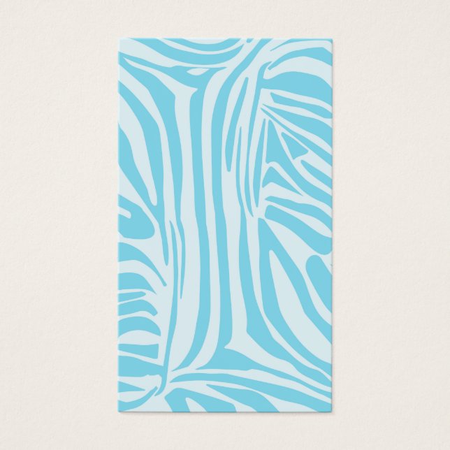 Blue Zebra Pattern (Vorderseite)