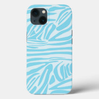 Blue Zebra Pattern