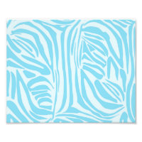 Blue Zebra Pattern