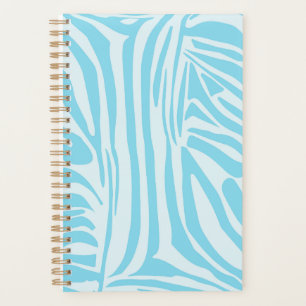 Blue Zebra Pattern Planer