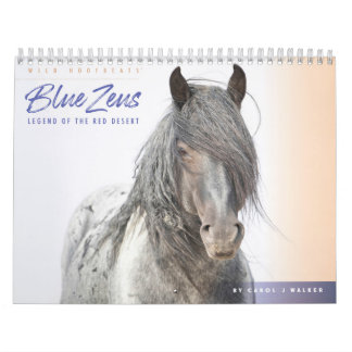 Blue Zeus Wild Horse Calendar Kalender