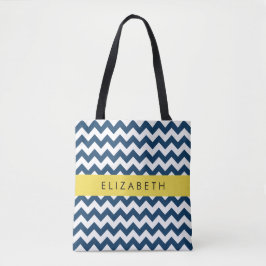 Blue Zigzag, Navy Blue Zickzack, Ihr Name
