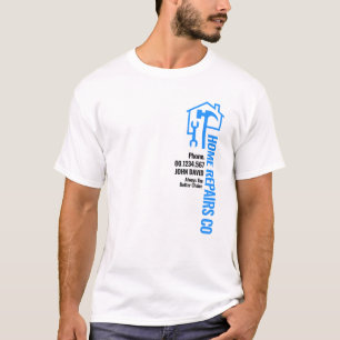 Blue Zuhause Handyman Tools T-Shirt