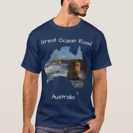 Blue Zwölf Apostles Great Ocean Road Australien T-Shirt