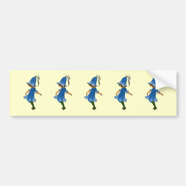 Bluebell Autoaufkleber (Vorne)