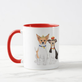 Bluebell & Beth Jack Russells Coronation Tasse