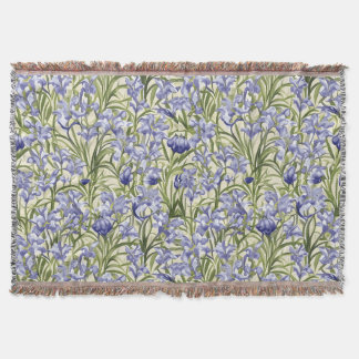 Bluebell-Blume Decke