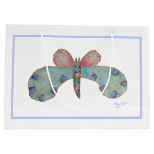 Bluebell Butterfly-Geschenktasche Große Geschenktüte