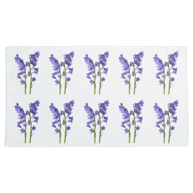 Bluebell Fabric Muster. Kissenbezug (Vorderseite-Rechts)